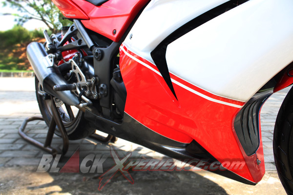 Ninja 250R Cita Rasa Ducati